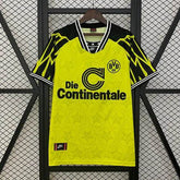 Dortmund 94/95 Home Football kit - Footyb